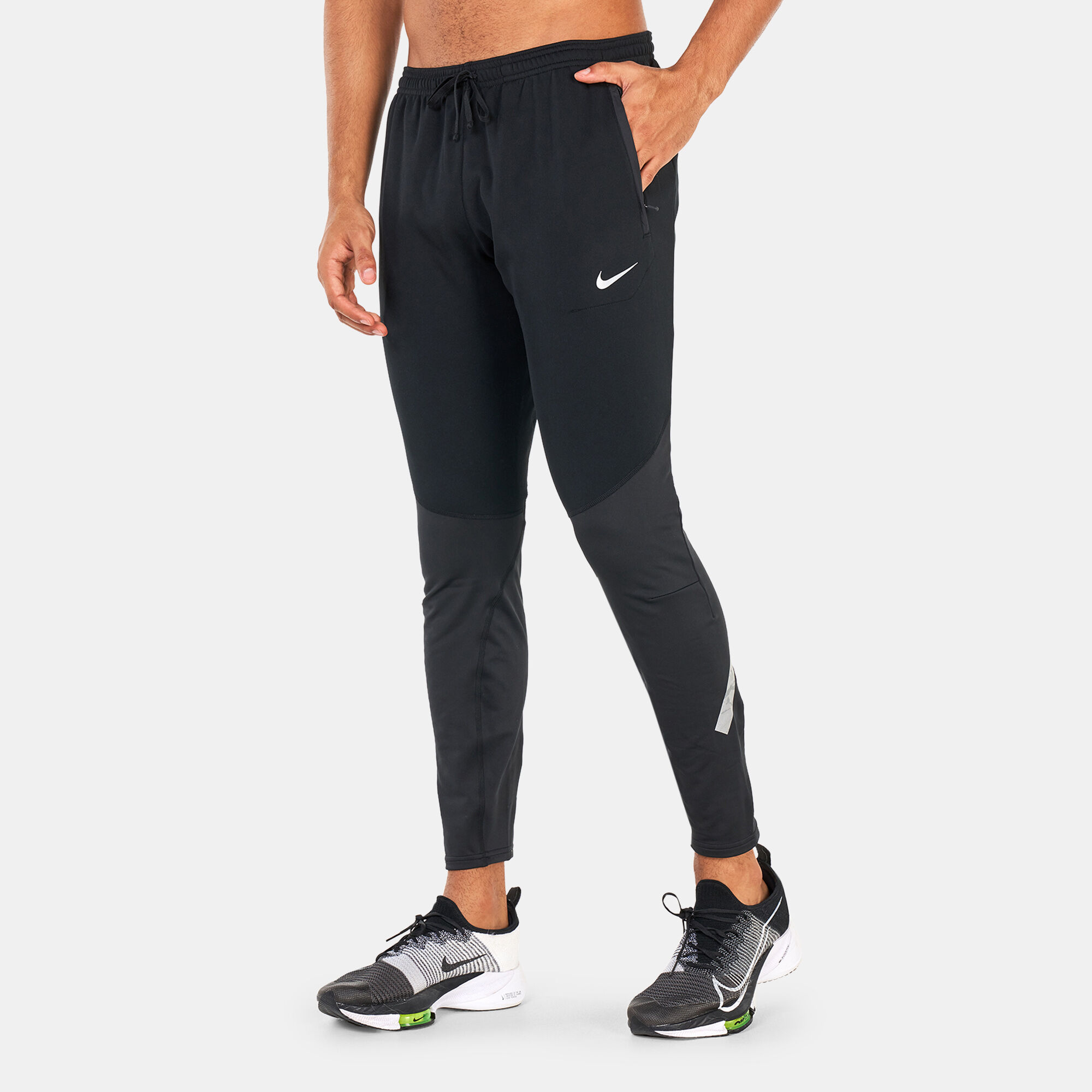 Buy Nike Men's Therma-FIT Run Division Elite Running Pants Black