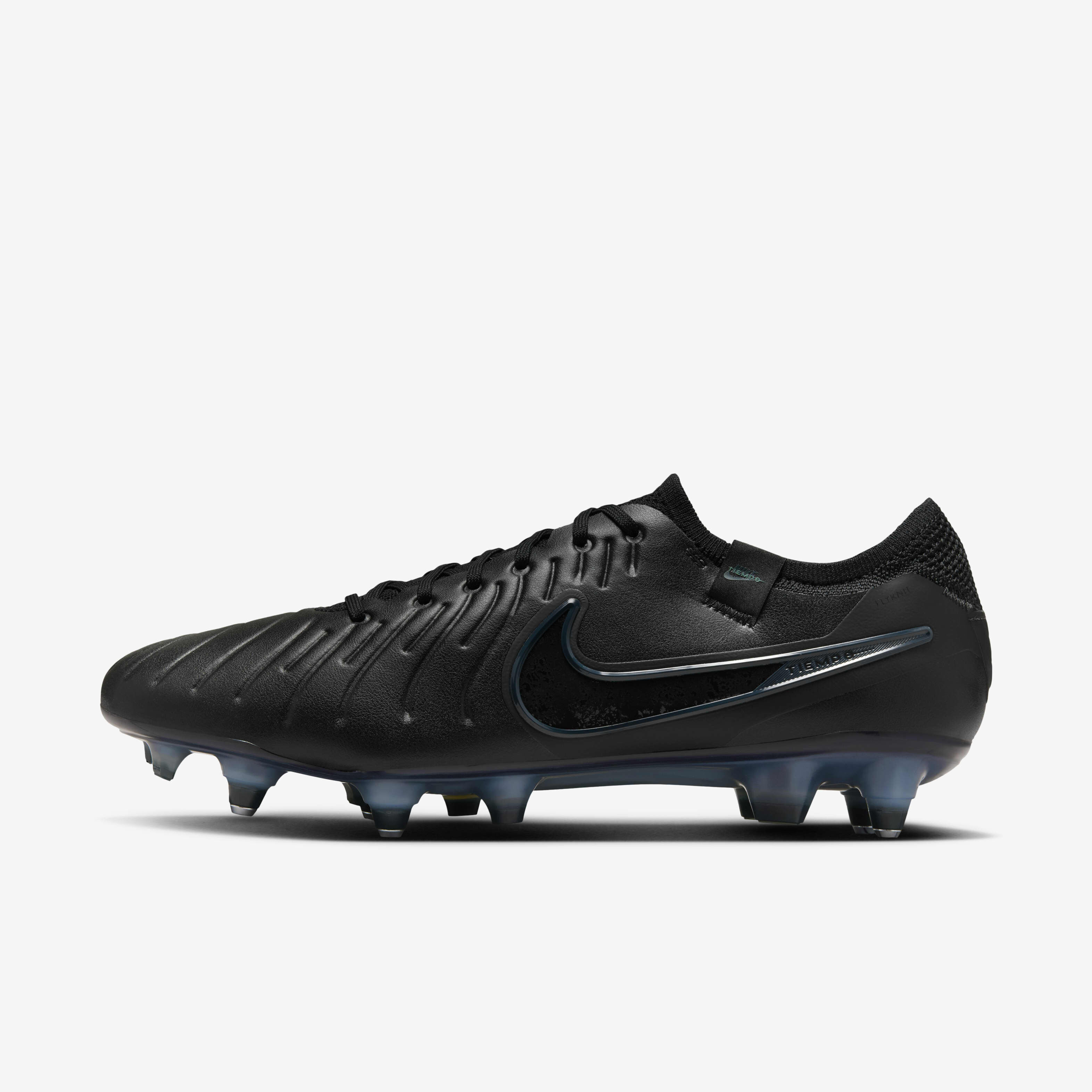 Soccer shoes nike black top