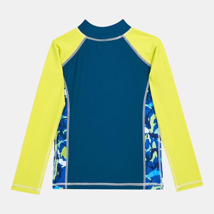 COEGA Kids' Graphic Print Rashguard Green image number 1