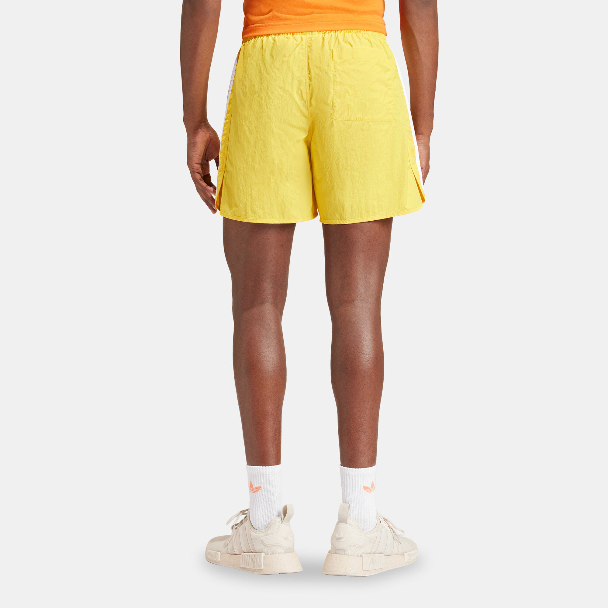Adidas shorts yellow top