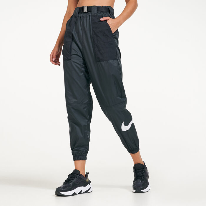 Nike Women's Woven Swoosh Pants Beige image number 0