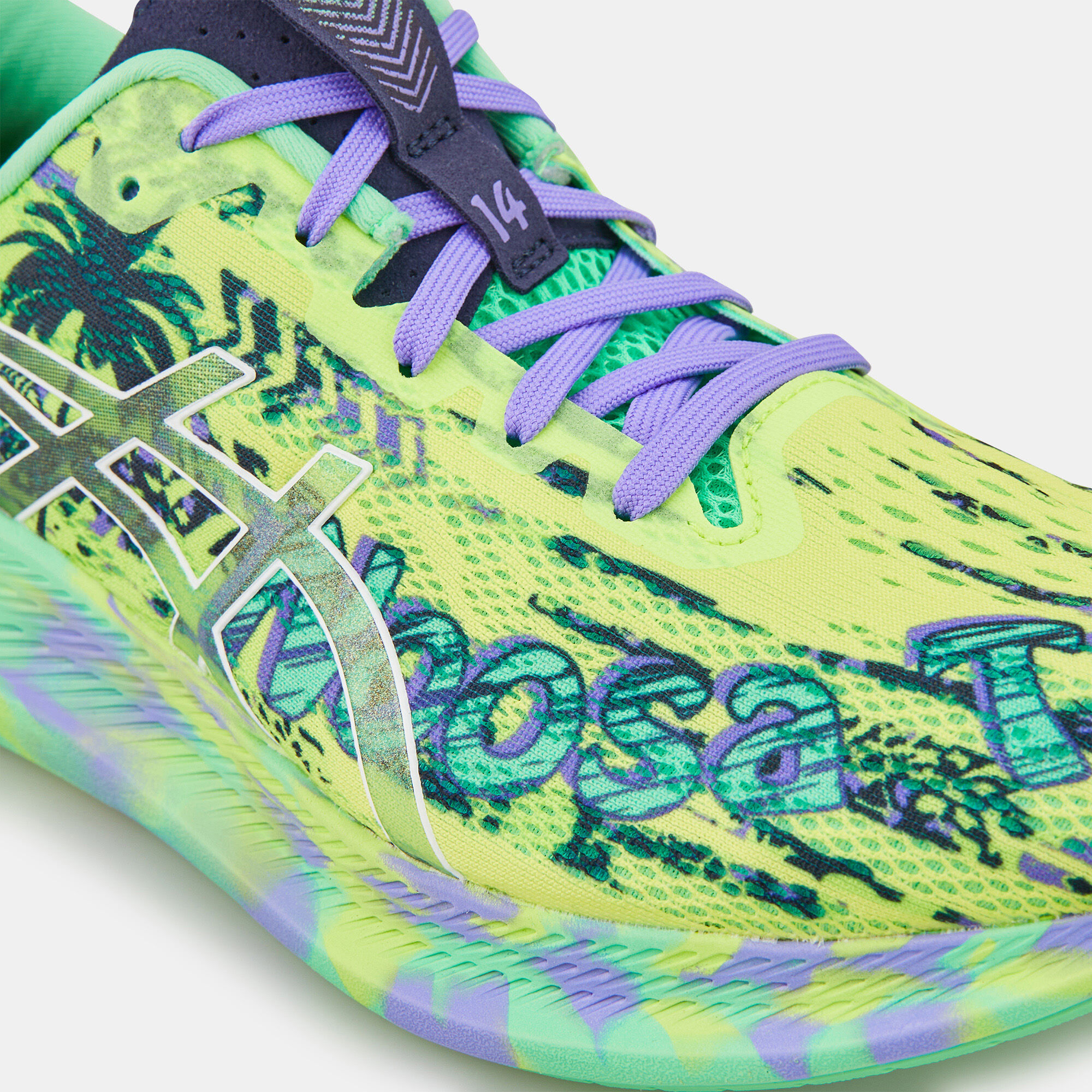 Women s NOOSA TRI 14 Shoe Green Asics in Kuwait SSS