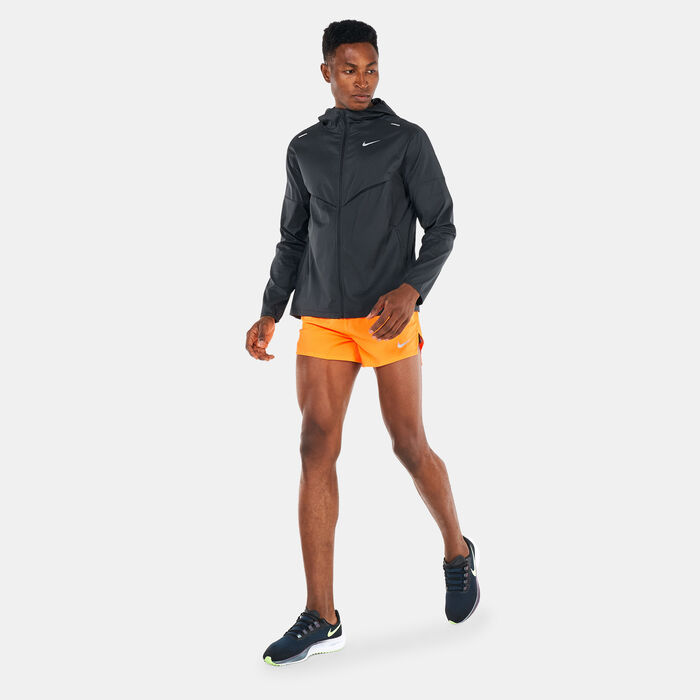 Nike Men's Windrunner Running Jacket Black image number 2