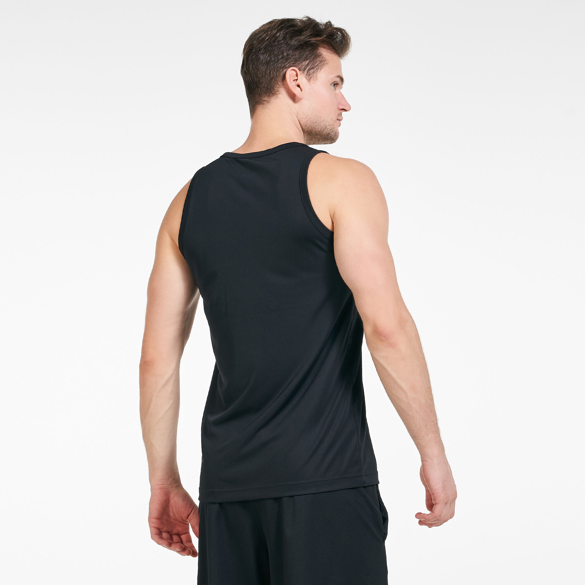 adidas men's heathered tank top