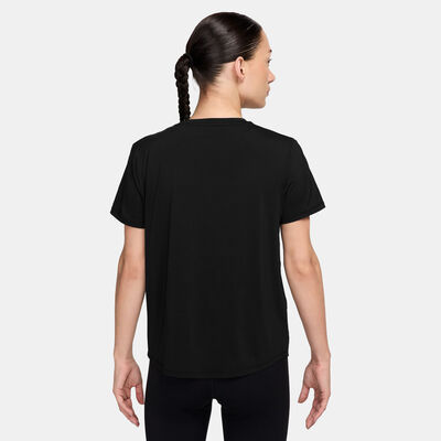 Nike Women's One Swoosh Dri-FIT Running Top Black