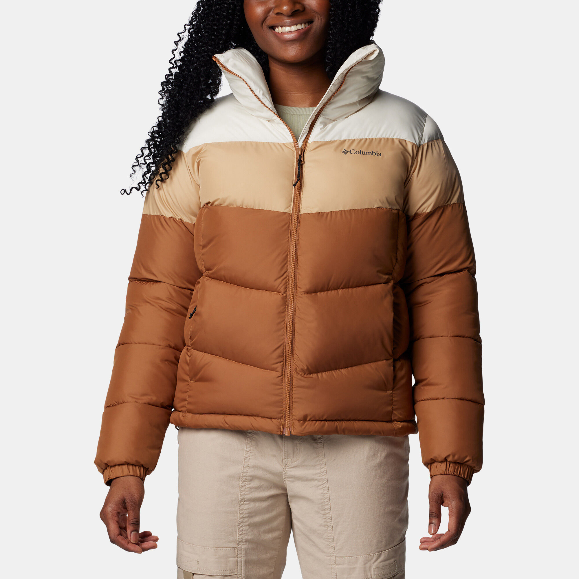 Women s Puffect II Puffer Jacket Brown Columbia in Kuwait SSS