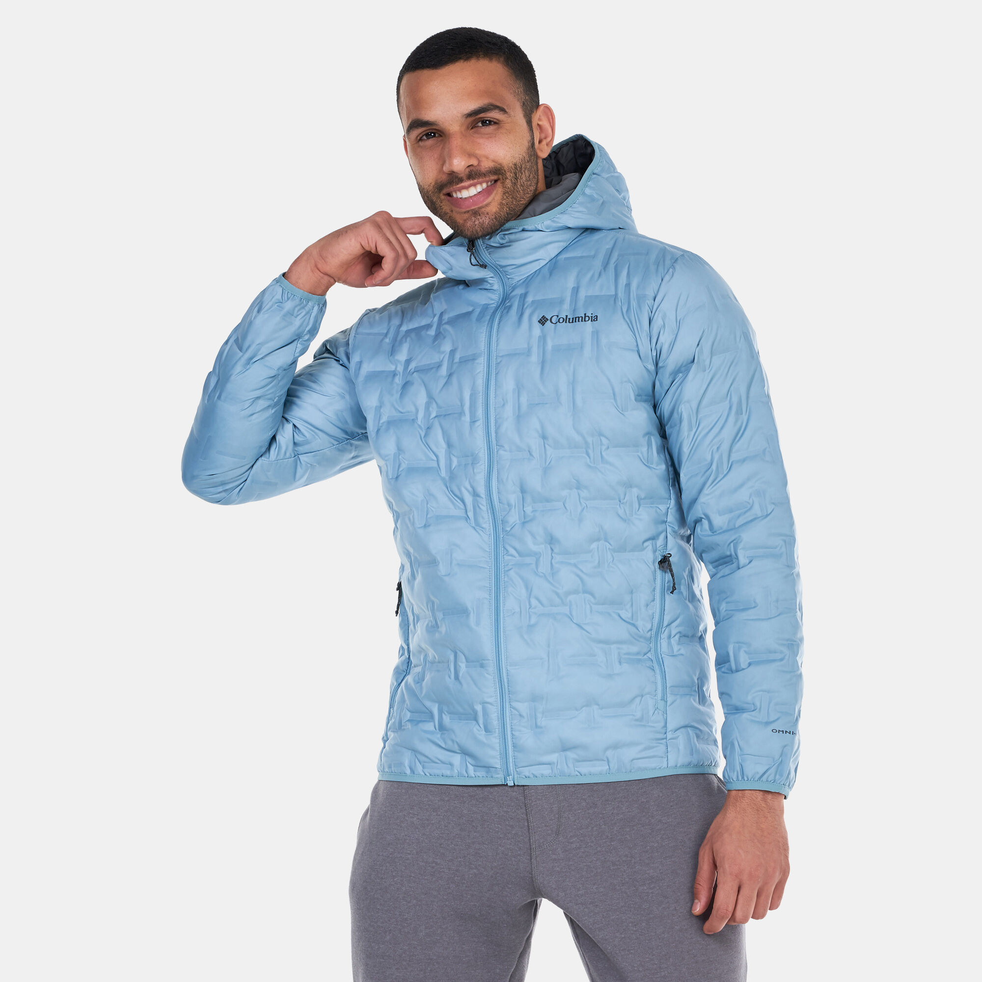 Men's delta ridge down hooded jacket best sale