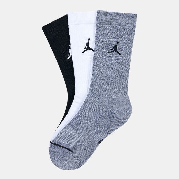 Jordan Everyday Crew Socks (3 Pairs) White image number 0
