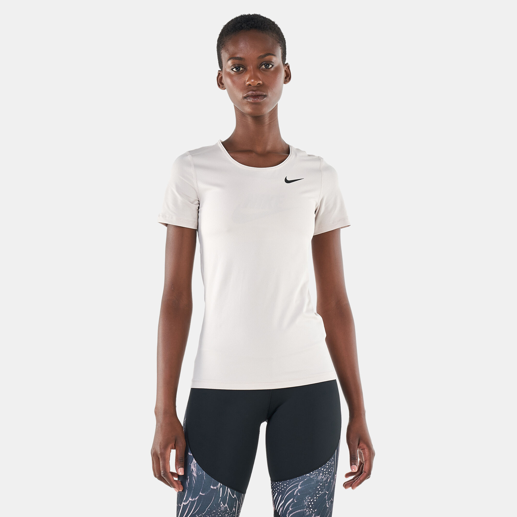 Buy Nike Women s All Over Mesh T Shirt Grey in Kuwait SSS