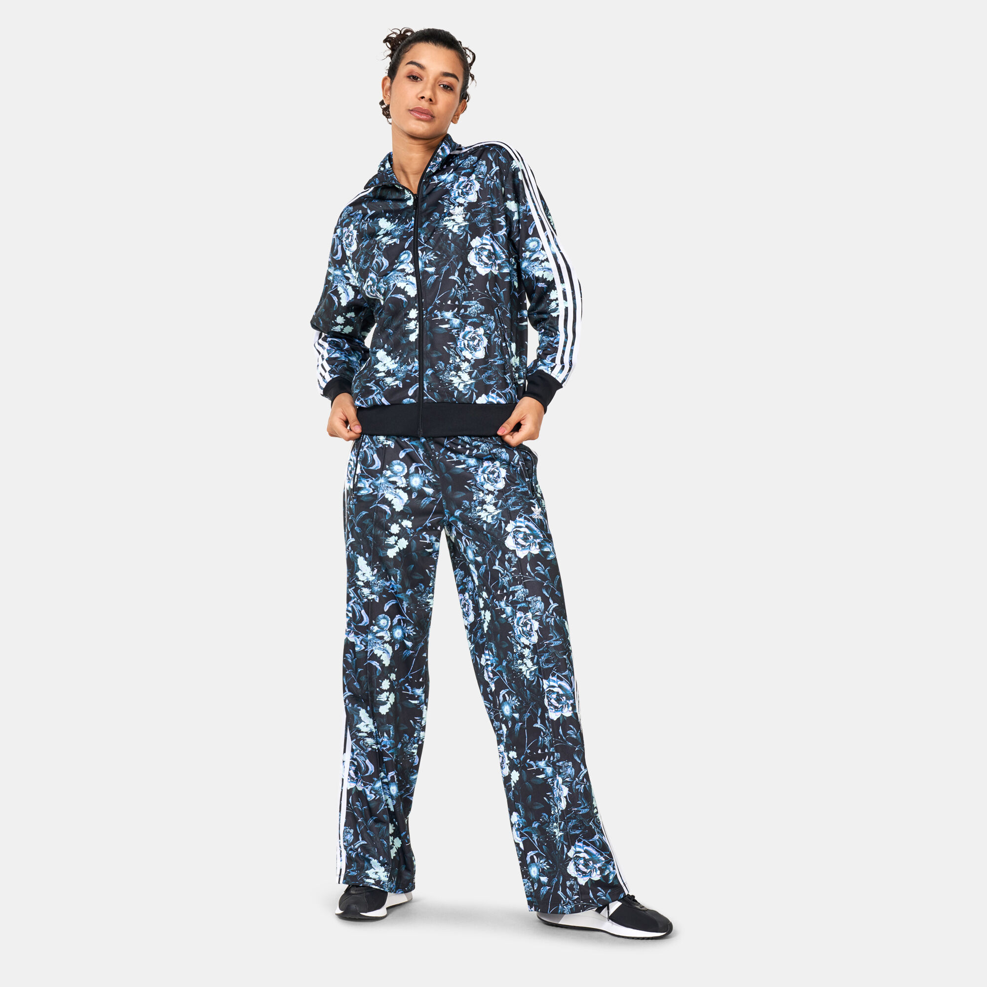 Adidas firebird floral outlet