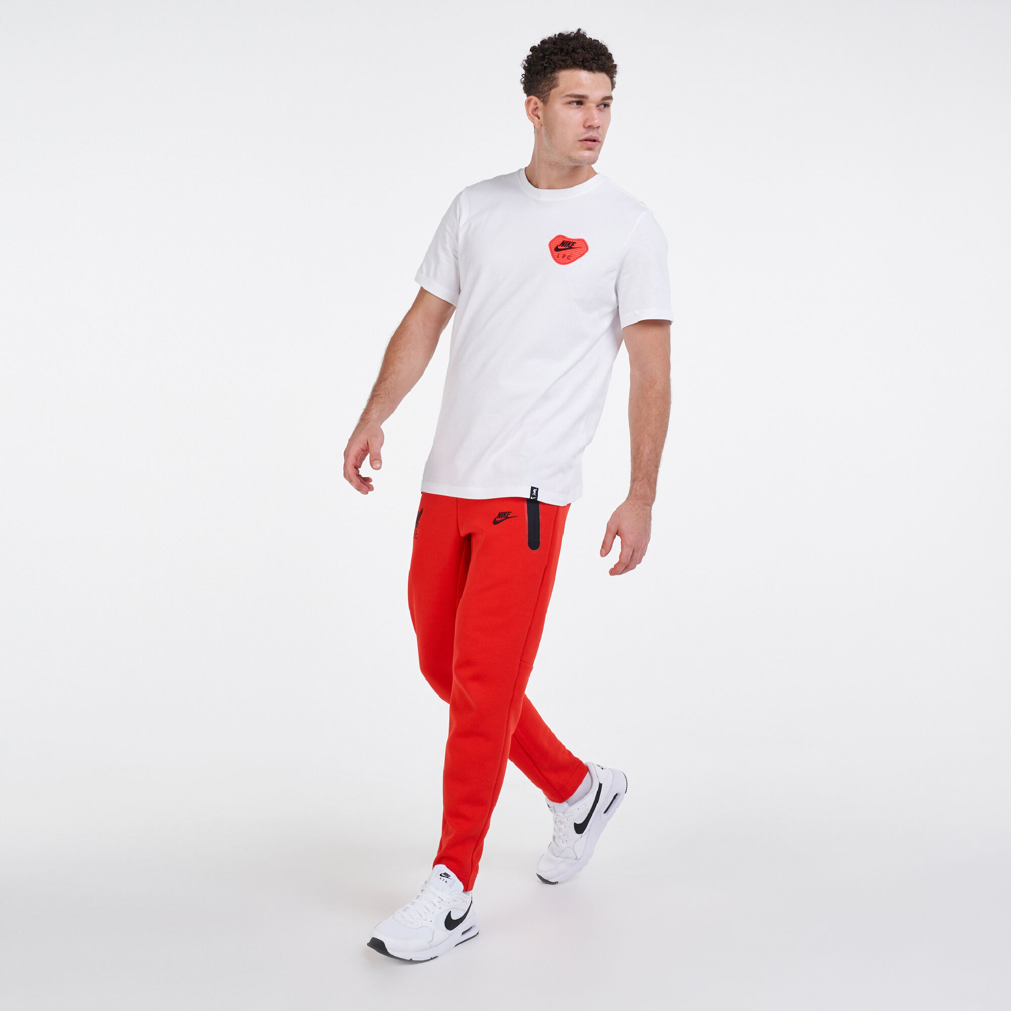 Red tech fleece hotsell pants