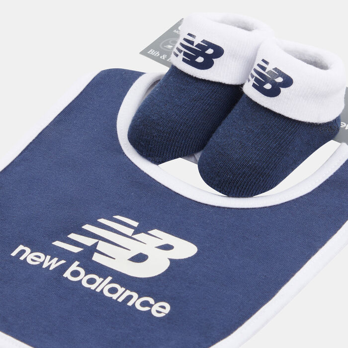 New Balance Kids' Bib & Bootie 2-Piece Set Blue image number 1