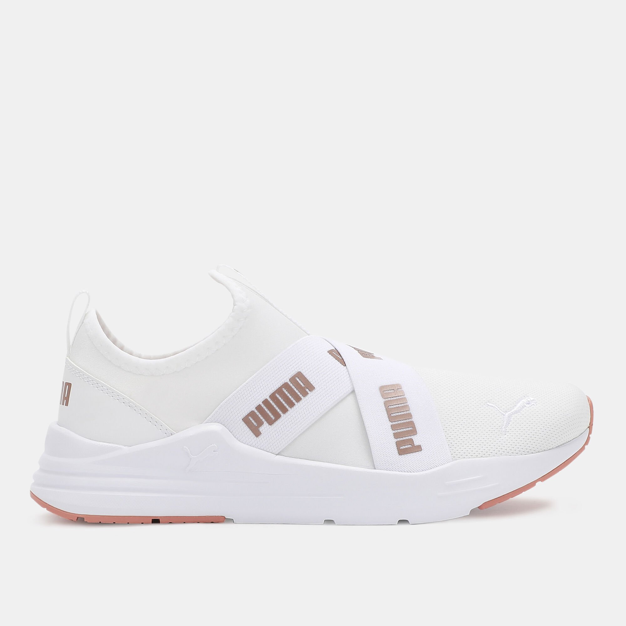 Women s Wired Run Slip on Shoe White PUMA in Kuwait SSS