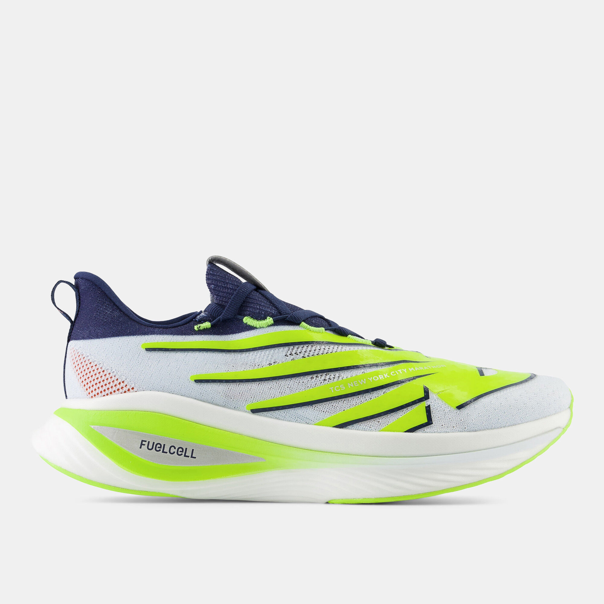 Men s NYC Marathon FuelCell SuperComp Elite v3 Running Shoes White New Balance in Kuwait SSS