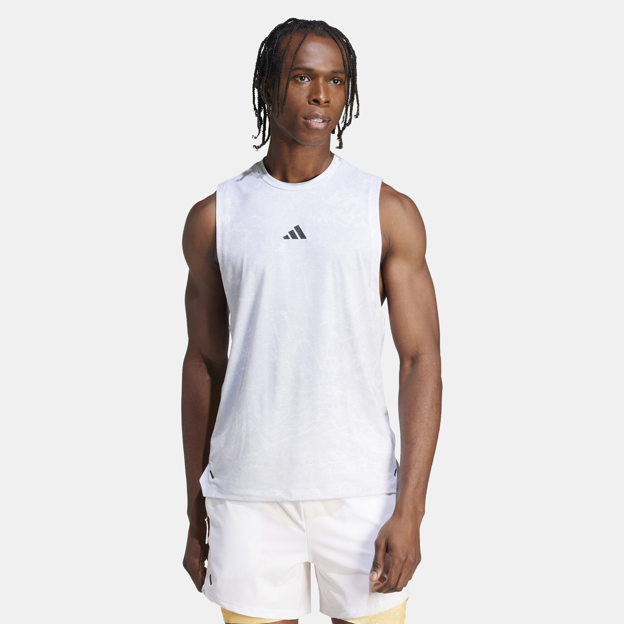 Men s Power Training Tank Top White adidas in Kuwait SSS