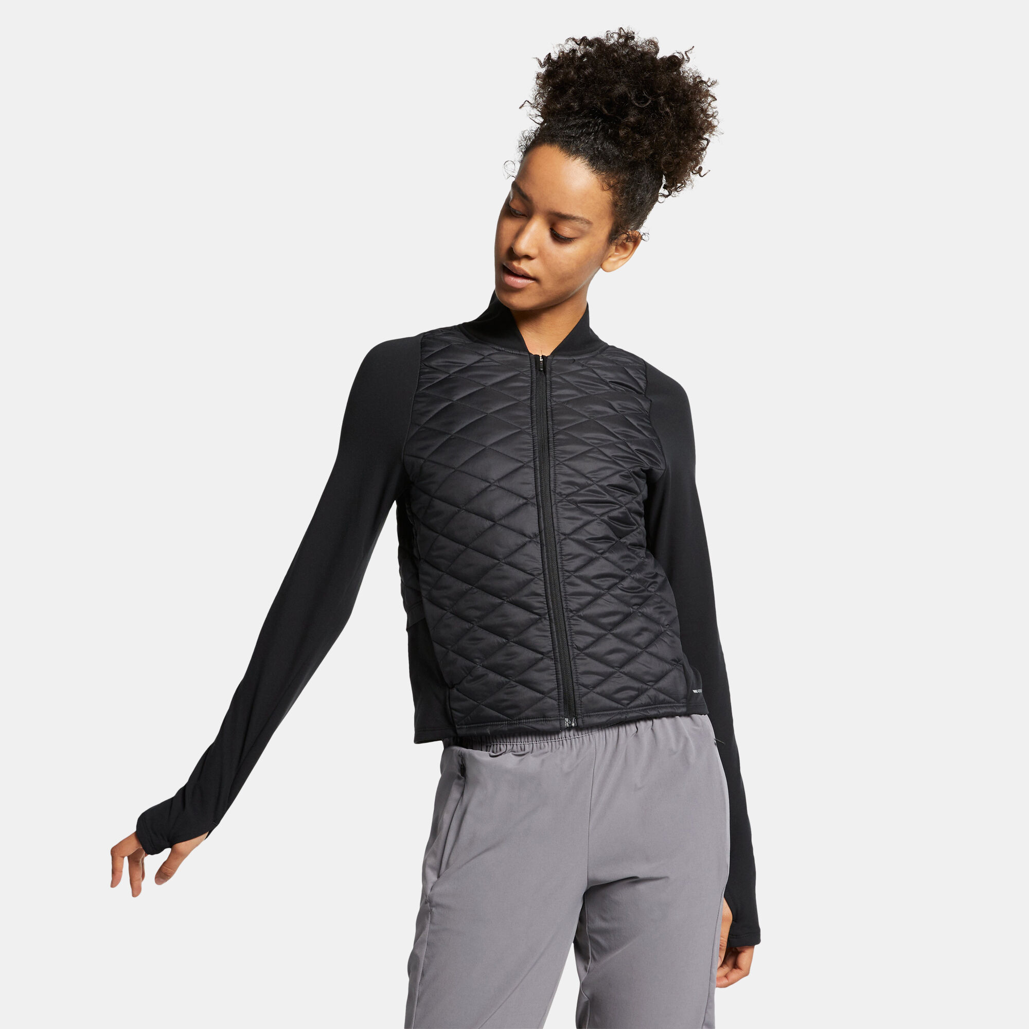 Women's nike on sale aerolayer jacket