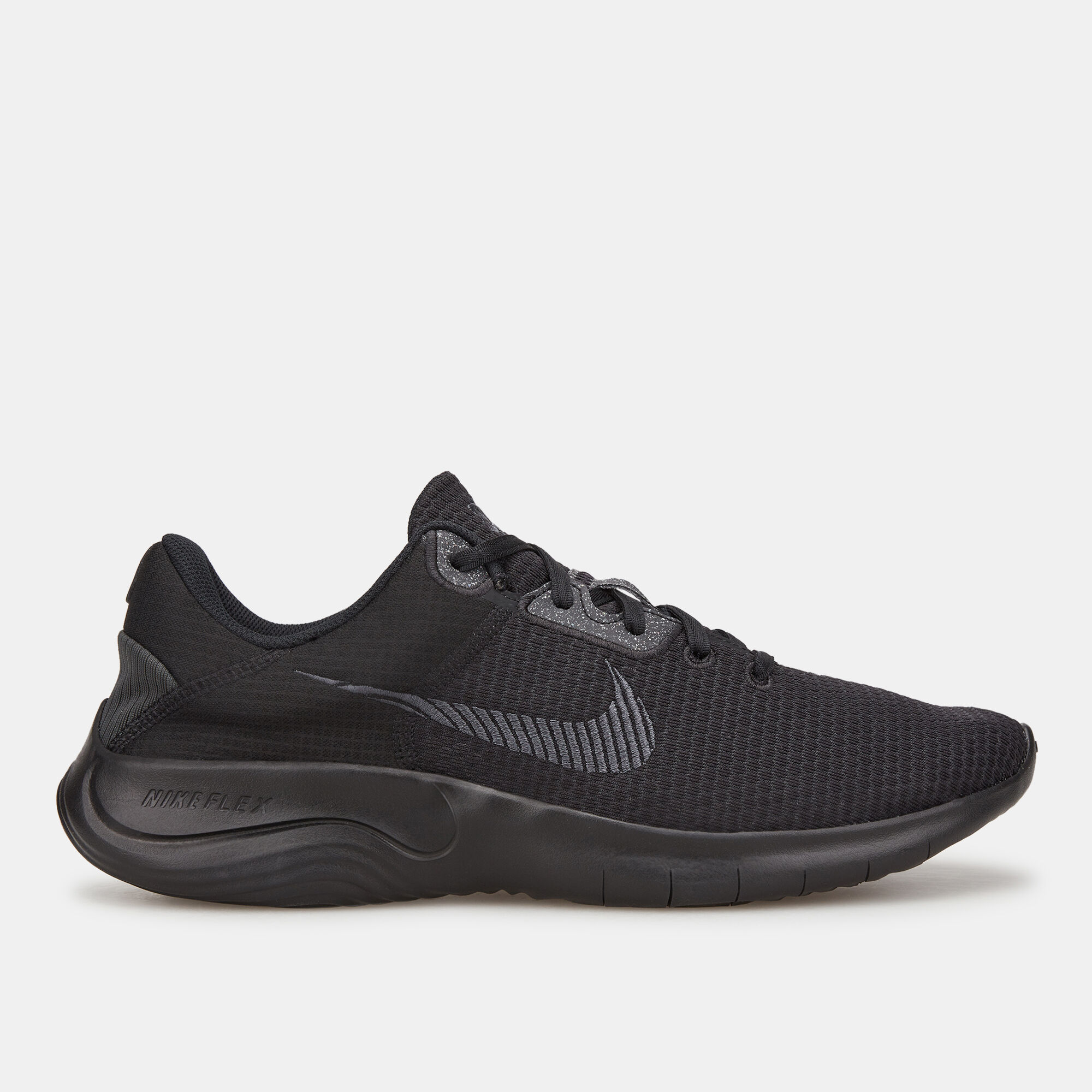 Flex men's running shoes black cheap