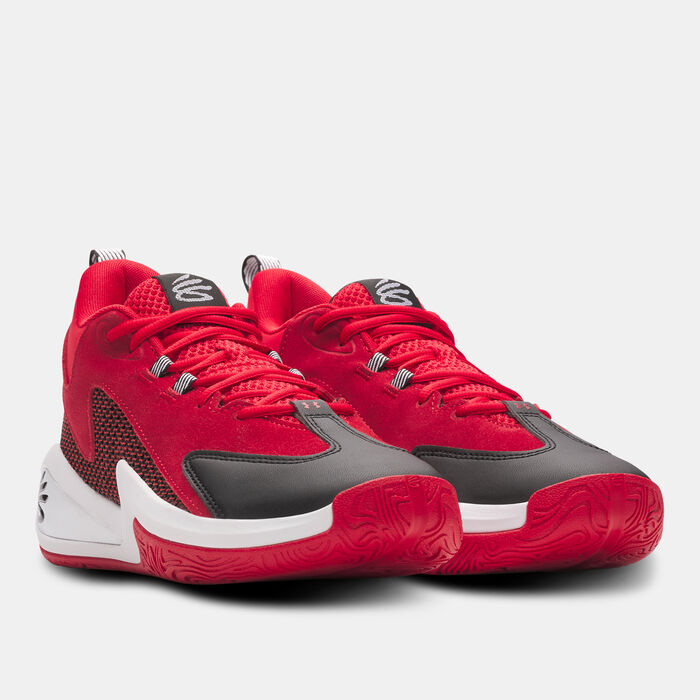 Under Armour Curry 3Z 25 SDE Basketball Shoes Red image number 1