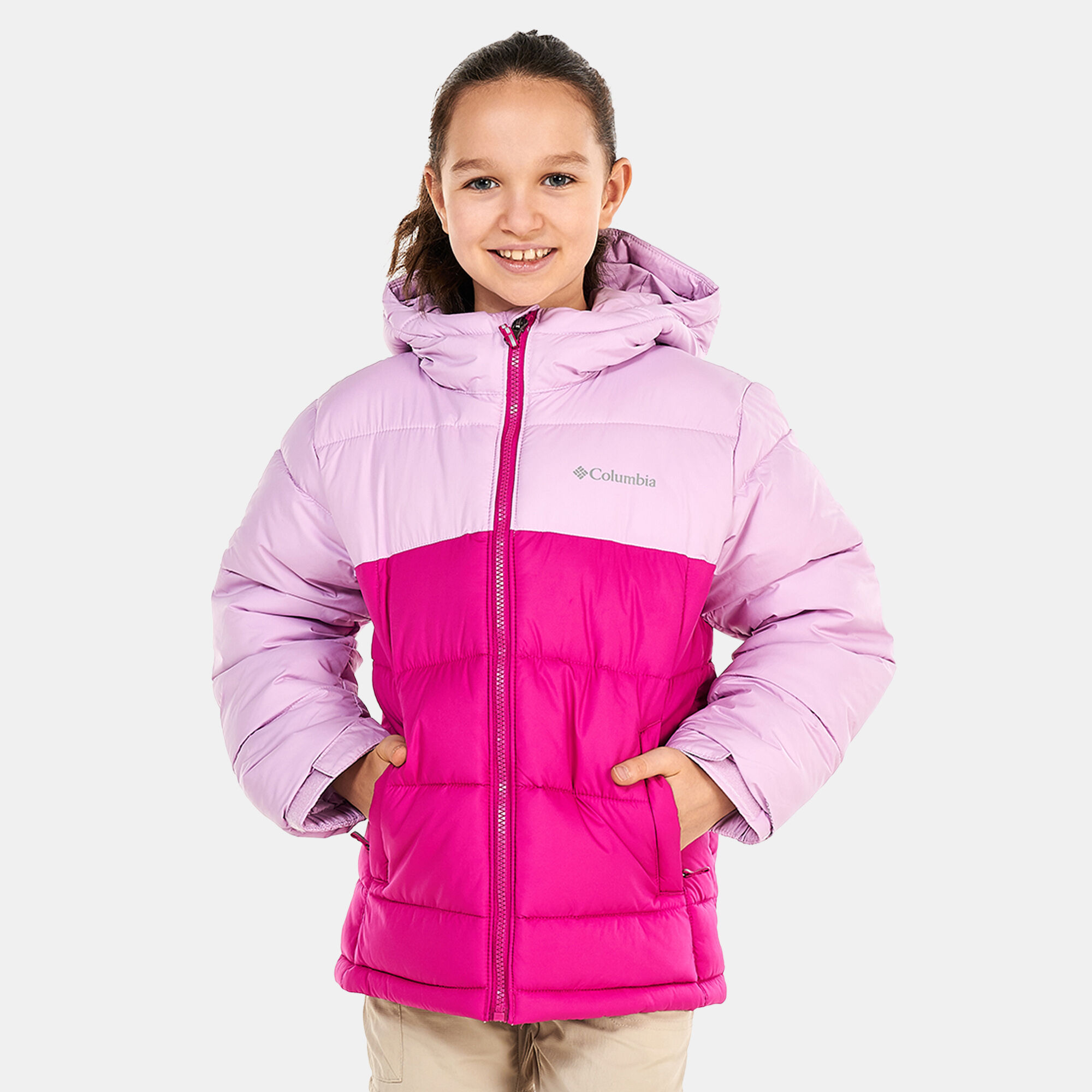 Kids Pike Lake Jacket Purple Columbia in Kuwait SSS