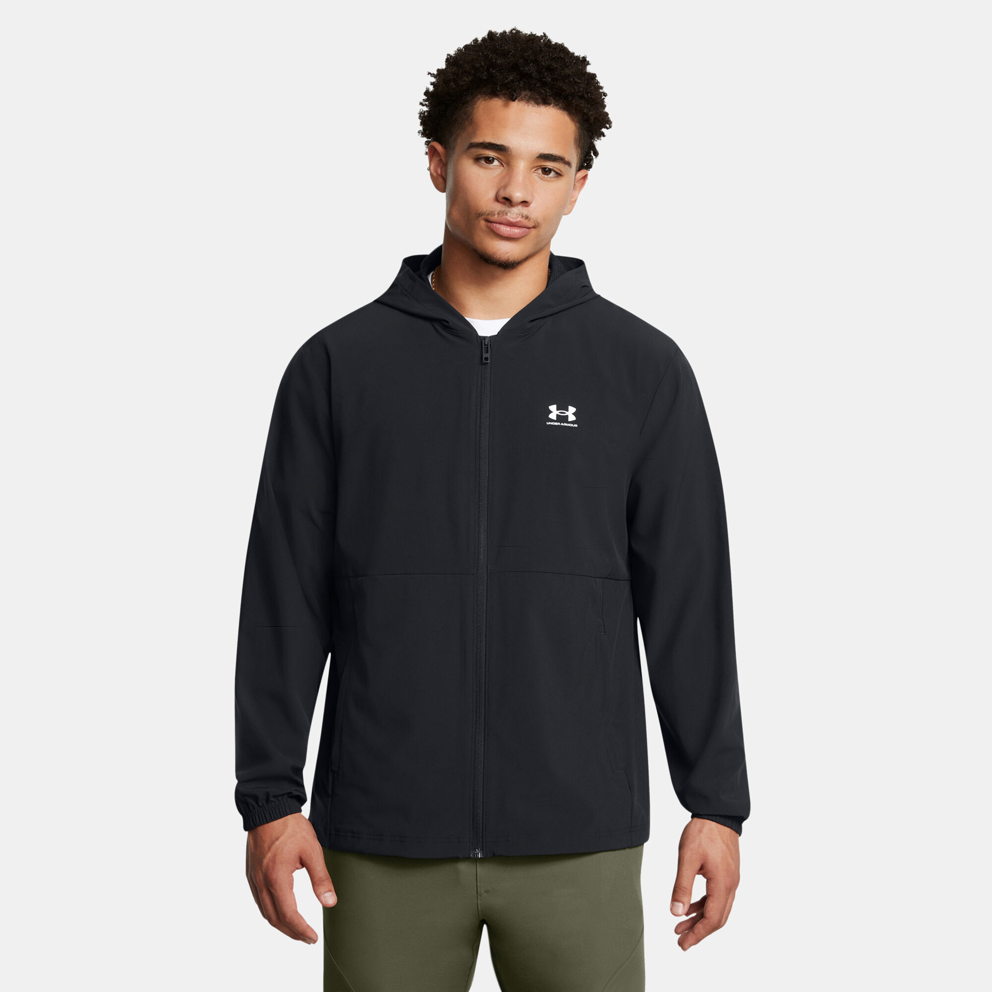 Under armour windbreaker jacket mens hot sale
