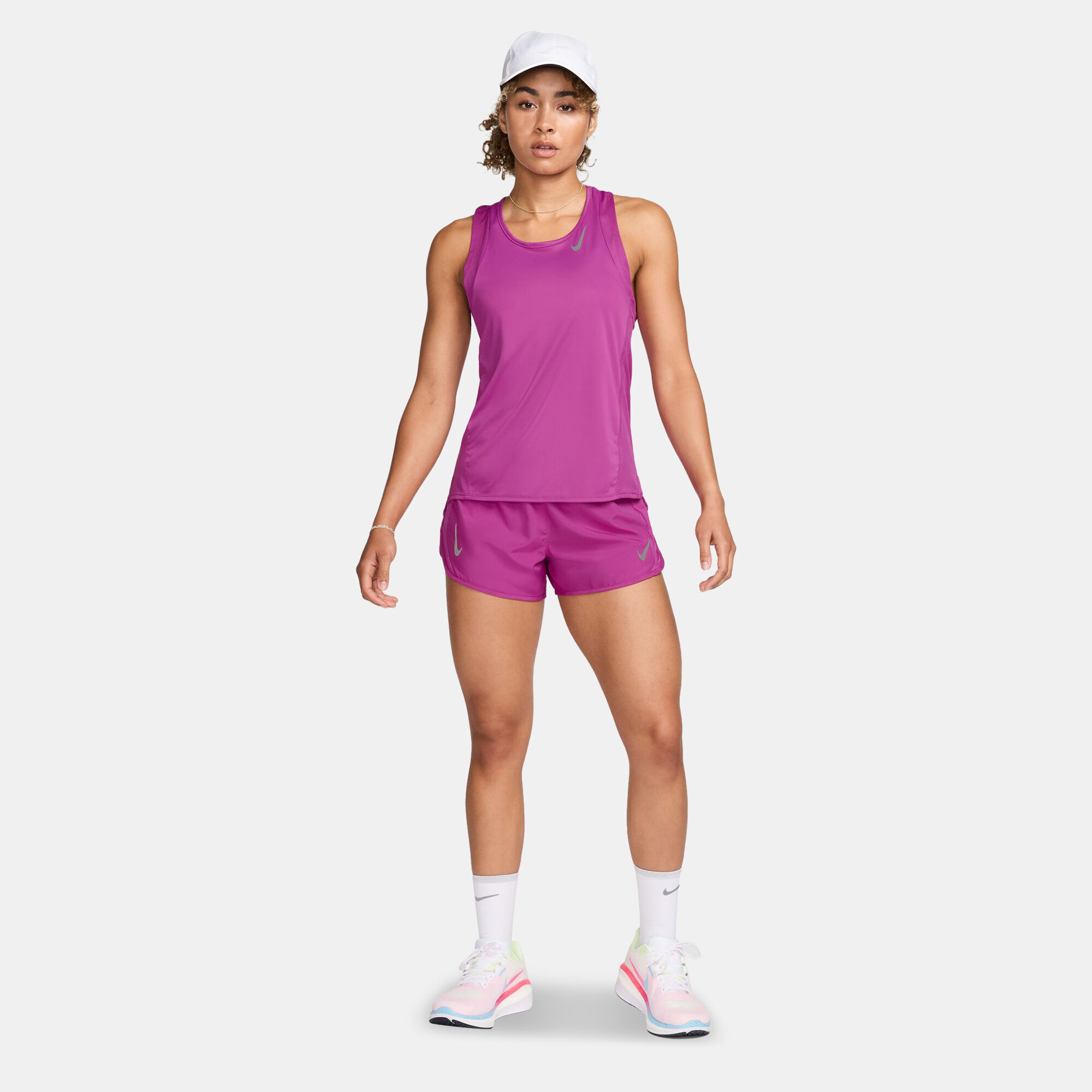 Women s Dri FIT Race Running Singlet Pink Nike in Kuwait SSS