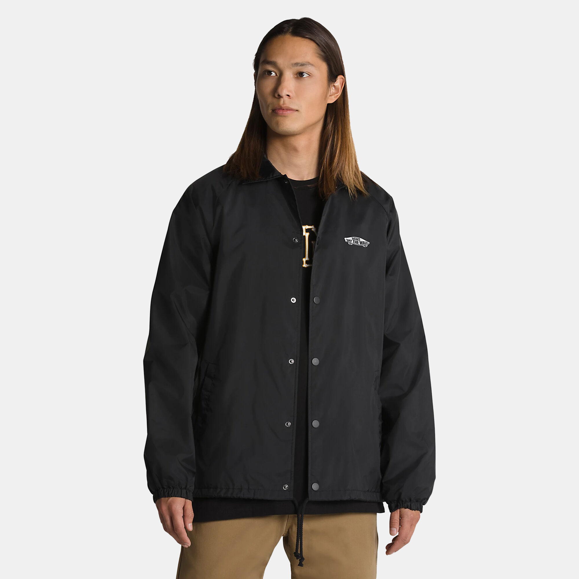 Vans jacket black top