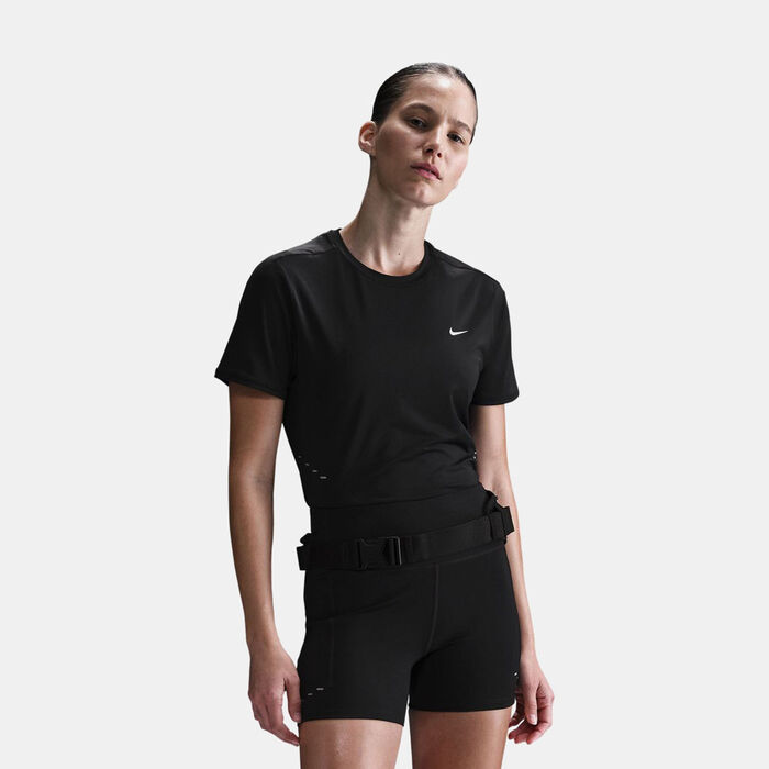 Nike Women's Swift Dri-FIT Running Top Black image number 0