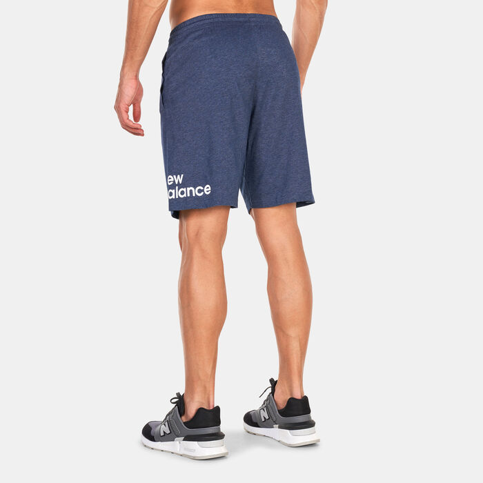 New Balance Men's Heathertech Shorts Blue image number 1