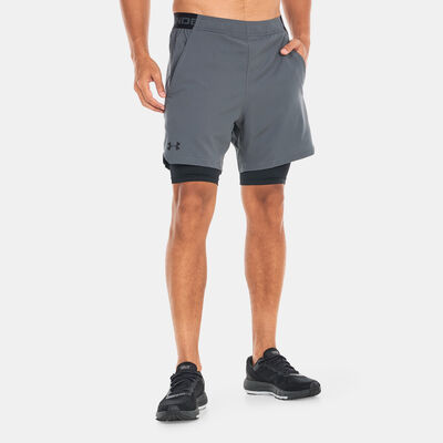 Under Armour Men's Vanish Woven 2-in-1 Shorts Grey