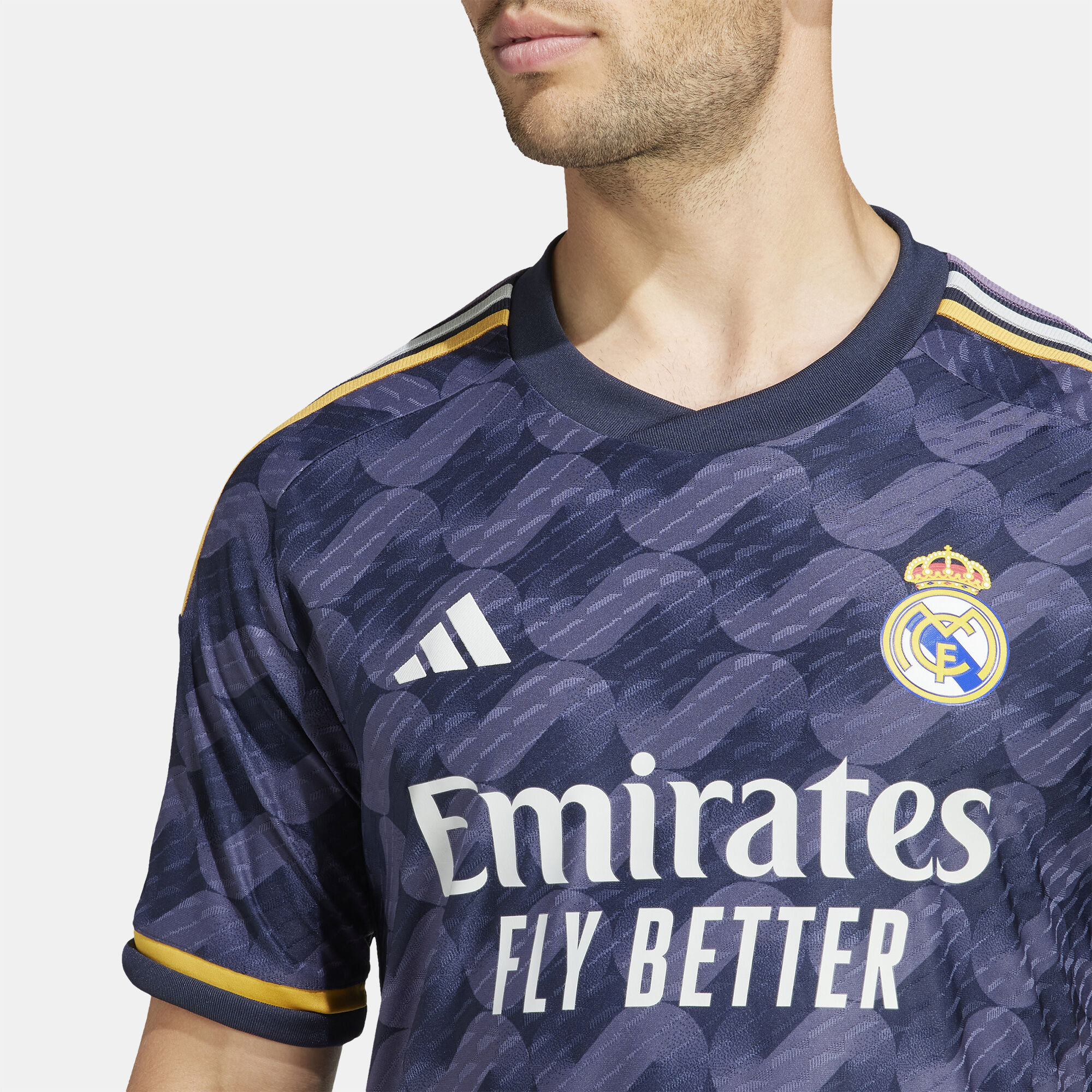 Men s Real Madrid Away Official Jersey 2023 24 Blue adidas in Kuwait SSS