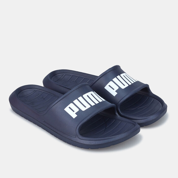 PUMA Men's Divecat V2 Lite Slides Blue image number 0