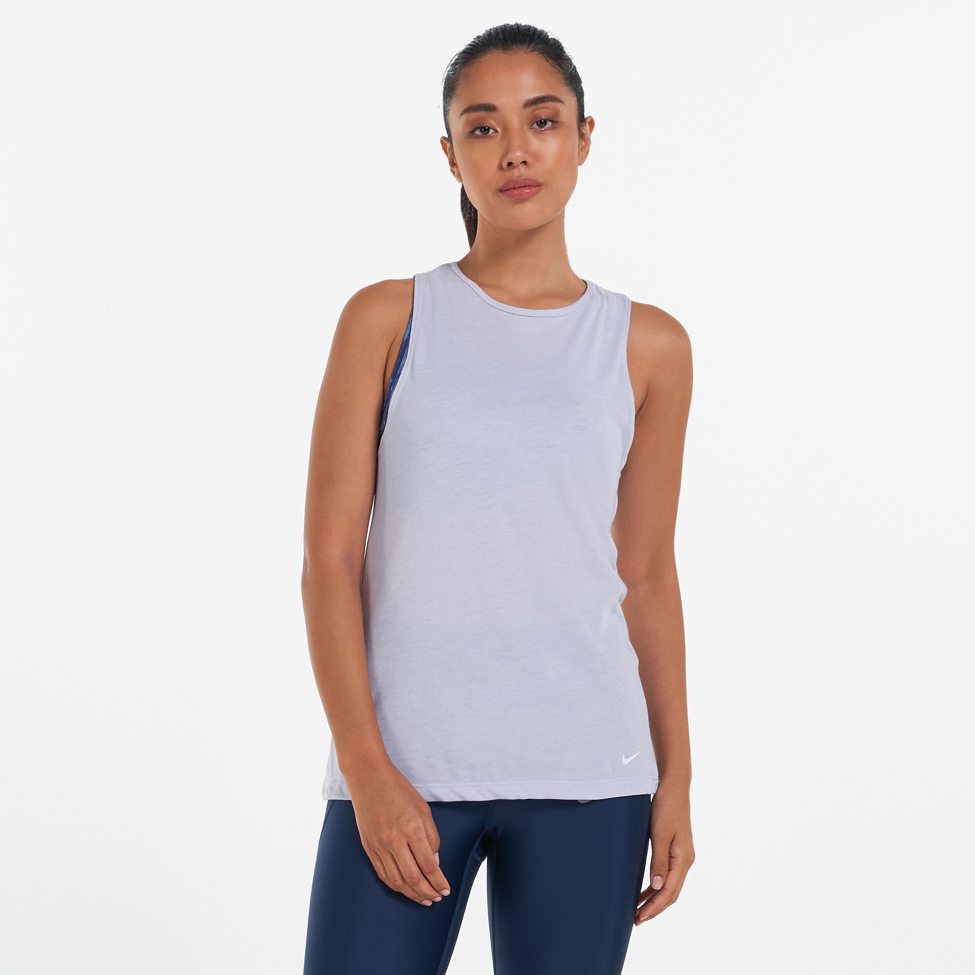Nike Women s Dri FIT Studio Open Back Tank Top in Kuwait SSS