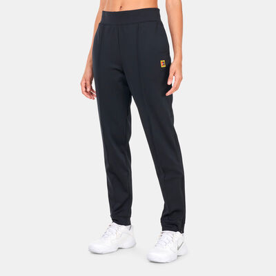 Buy Nike Women's Court Dri-FIT Knit Tennis Pants Black in Kuwait -SSS