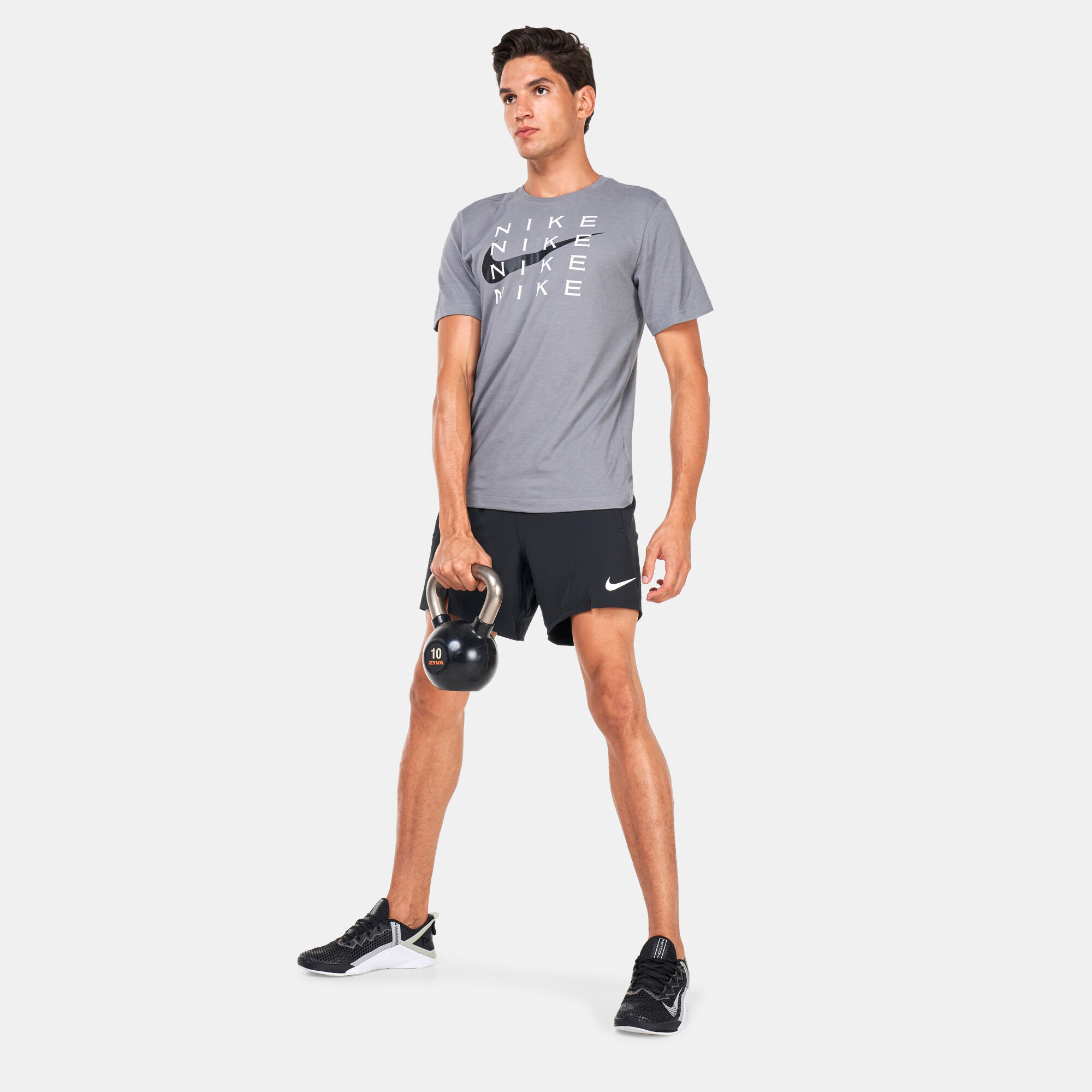 Nike pro men's 6 training shorts hot sale