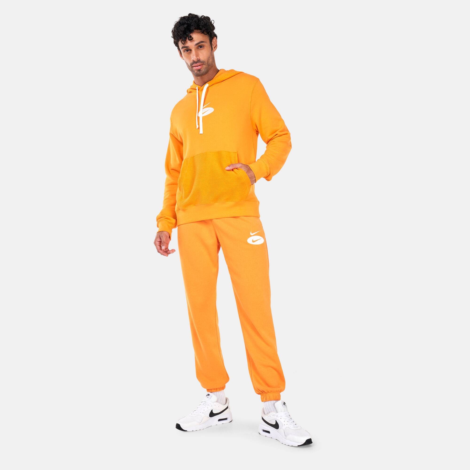 Orange nike hoodie and sweatpants shop