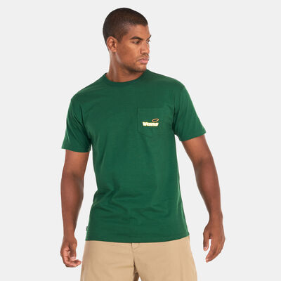 Vans Men's Off The Wall Graphic Pocket T-Shirt Green