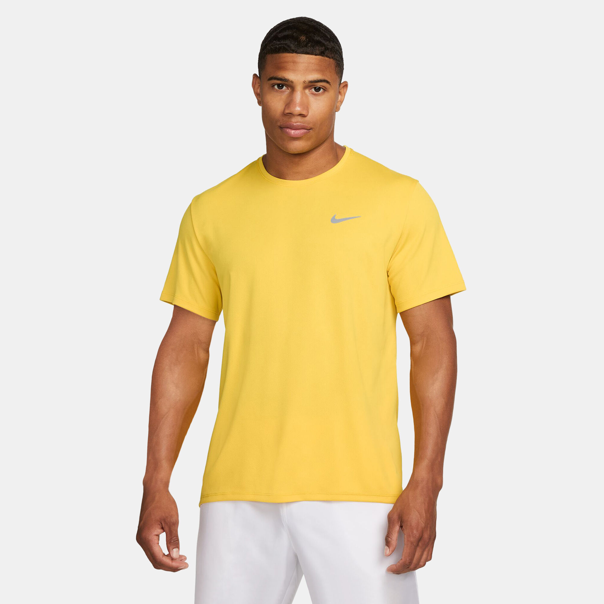 Nike yellow dri fit sale