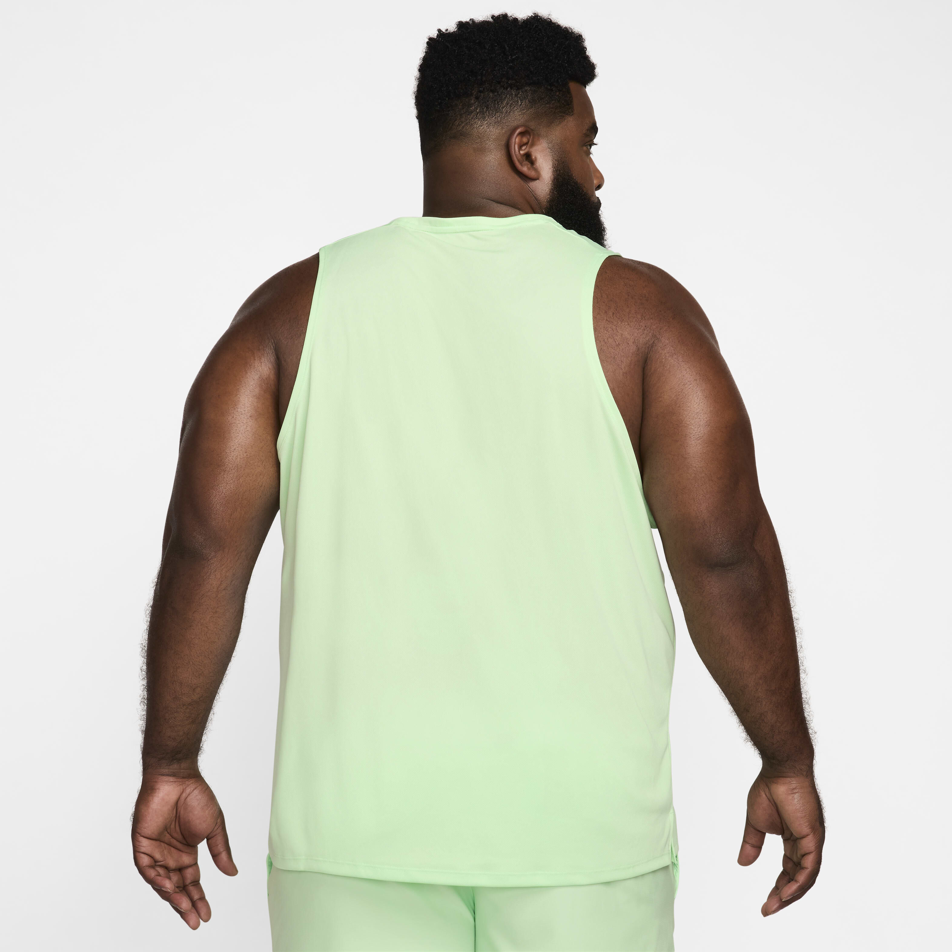 Men s Miler Dri FIT Running Tank Top Green Nike in Kuwait SSS