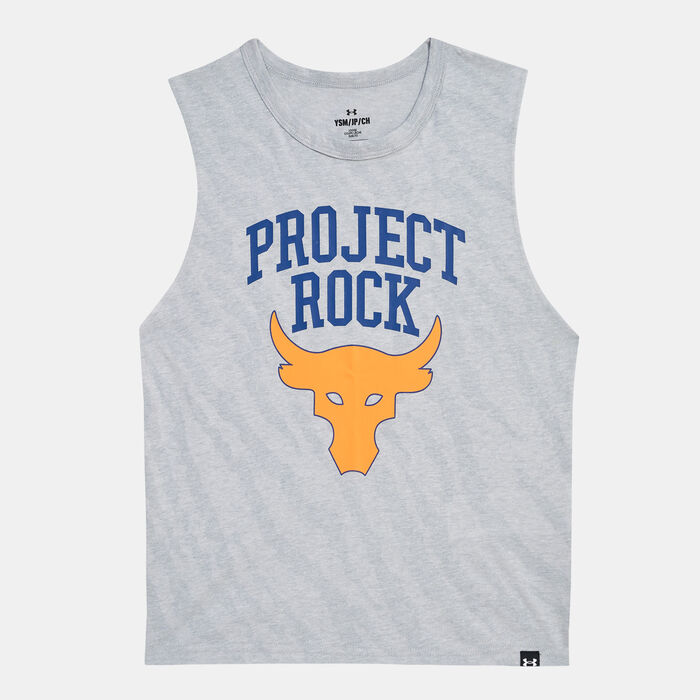 Under Armour Kids' Project Rock Show Your Bull Tank Top Grey image number 0