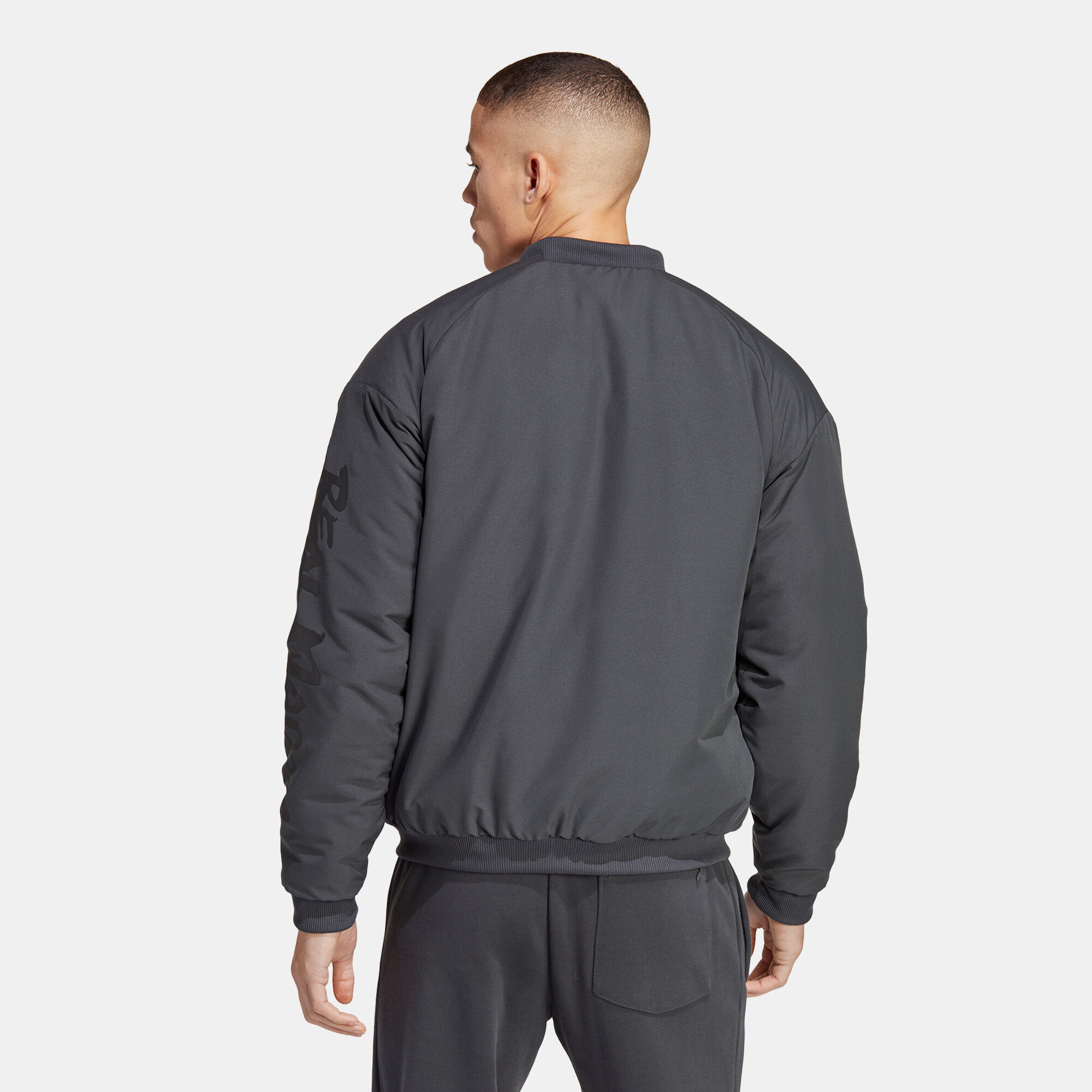 Buy adidas Men s Real Madrid Chinese Story Padded Jacket Black in