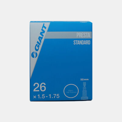 Giant Threaded Inner Tube (26X1.5-1.75) with Presta Valve (32mm) Multi