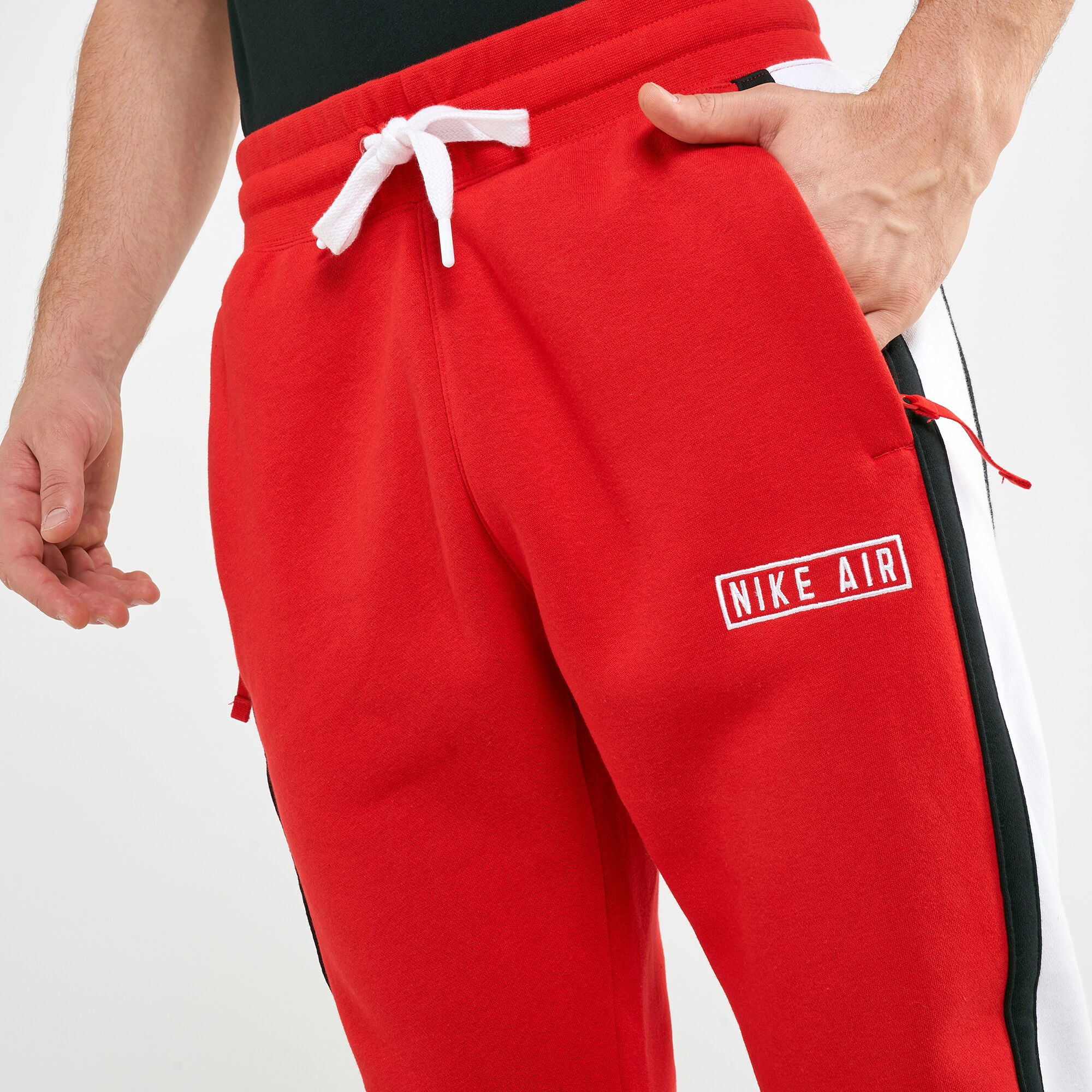 Nike air pants red discount