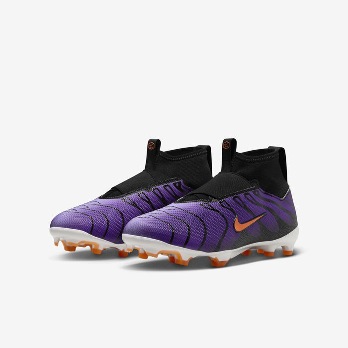 Nike Kids' Mercurial Superfly 9 FG Football Shoes Purple image number 4