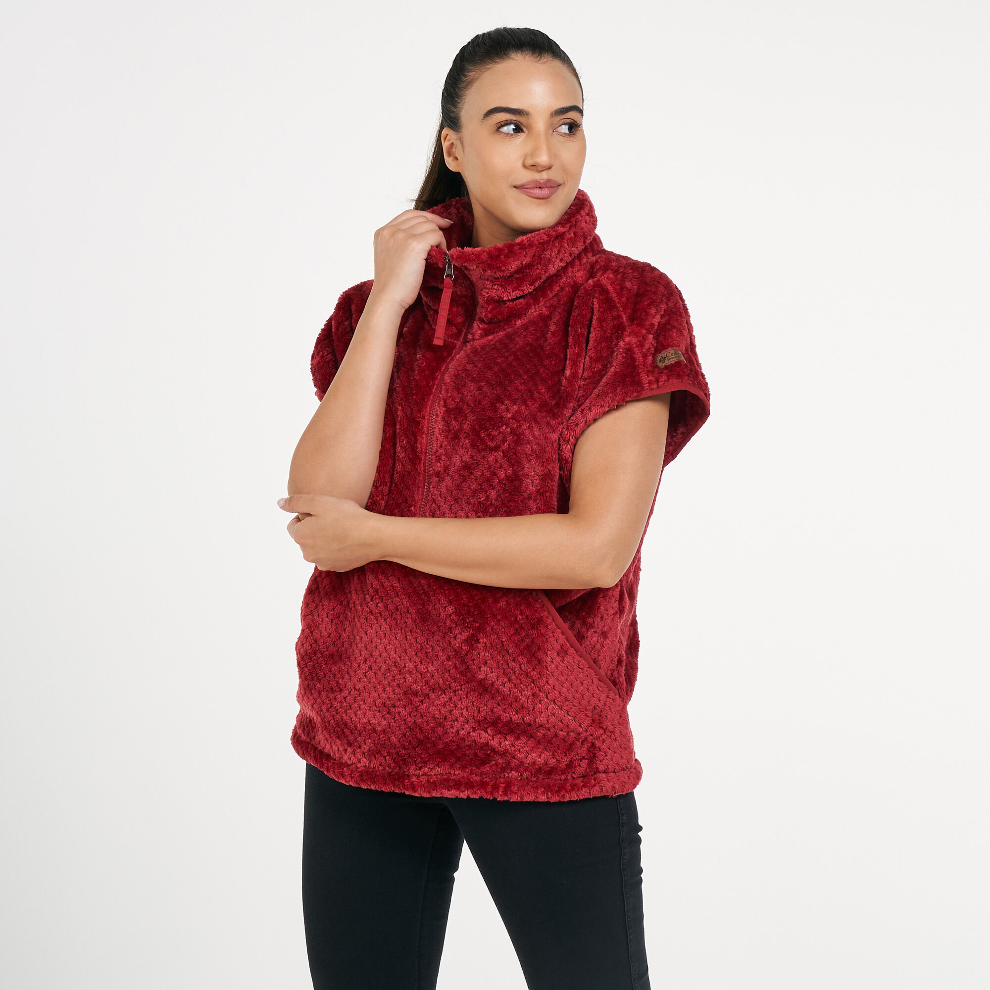 Buy Columbia Women s Fire Side III Sherpa Shrug Red in Kuwait SSS