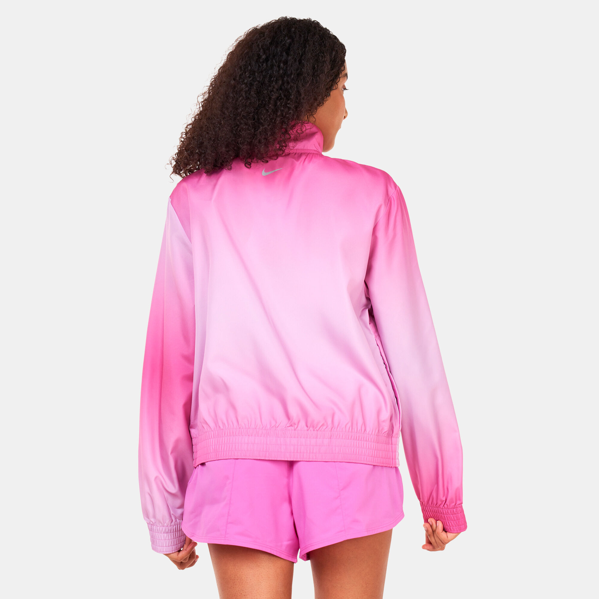 Nike swoosh track jacket in pink new arrivals