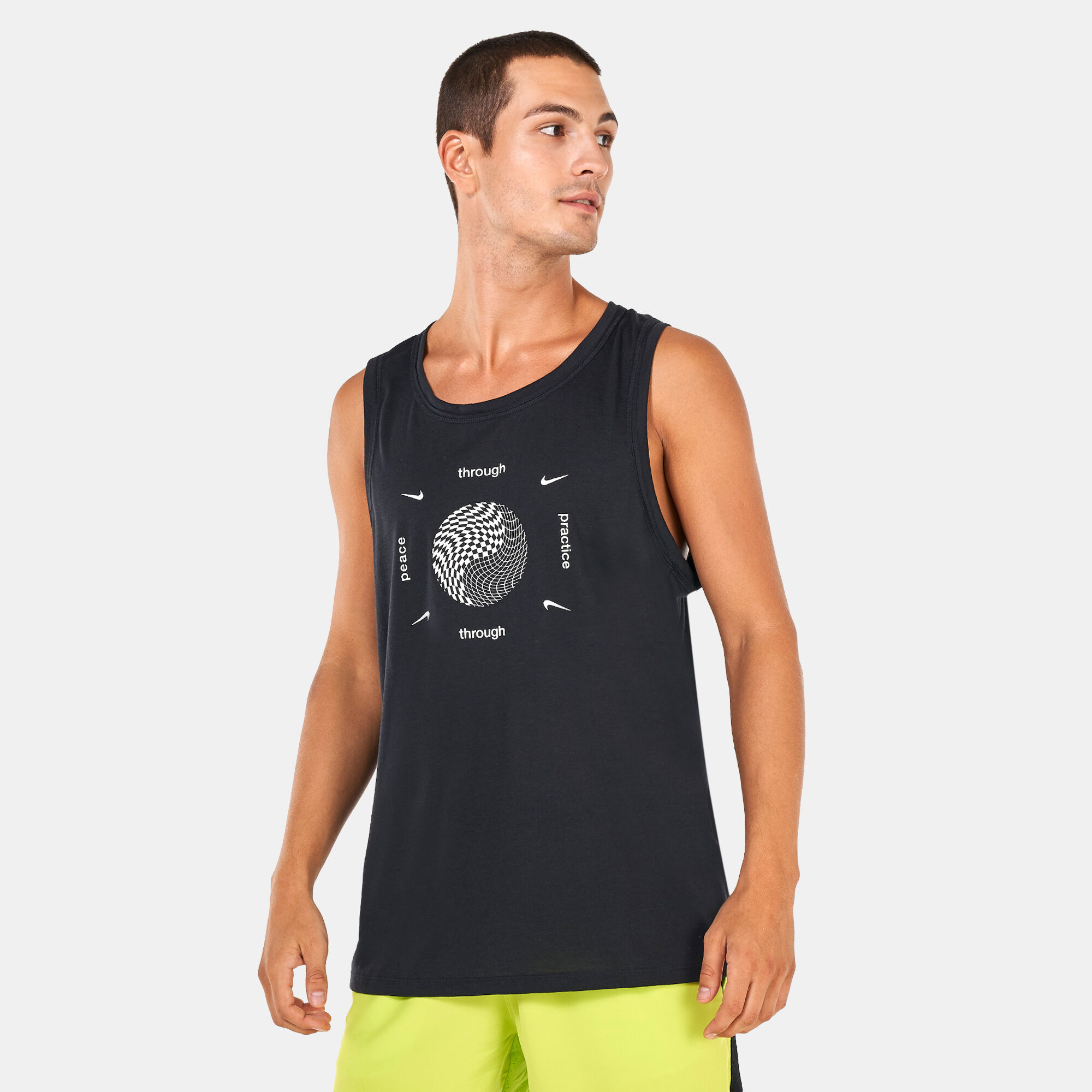 Men s Yoga Dri FIT Graphic Tank Top