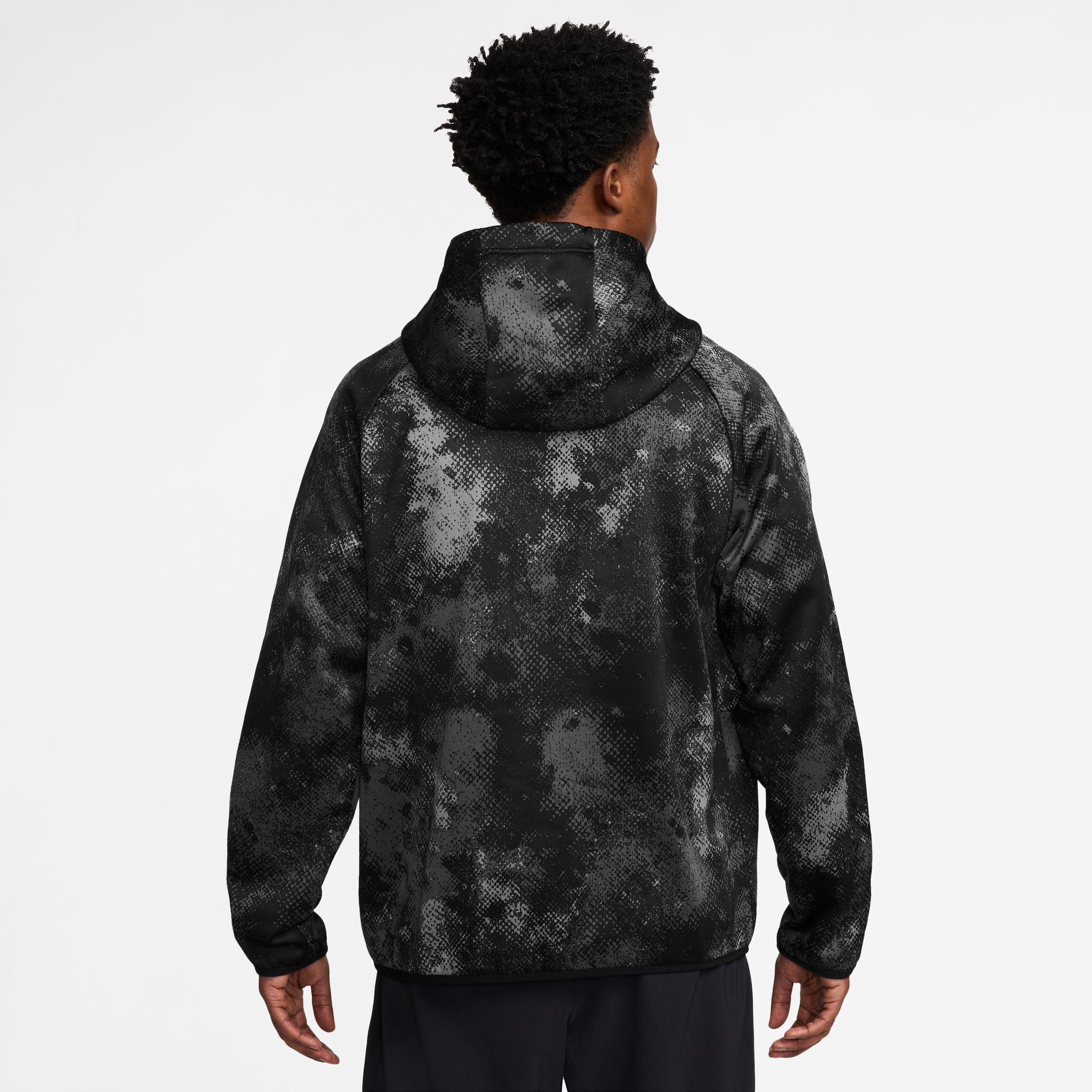 Nike hoodie mens camo top