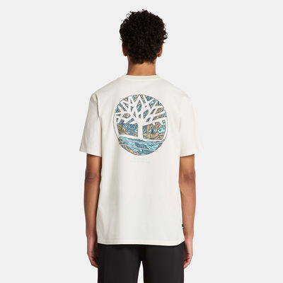 Timberland Men's Illustrated Tree T-Shirt White