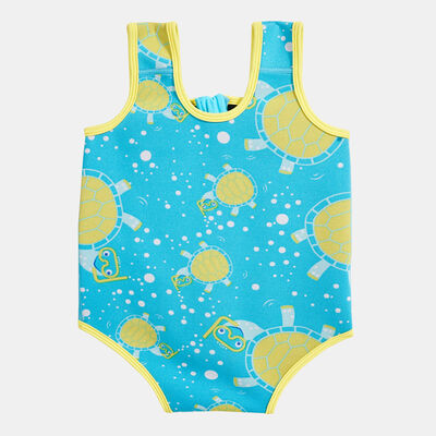 Speedo Kids' X Tommy Turtle Baby Wrap Swimming Bodysuit (Baby & Toddler) Multi