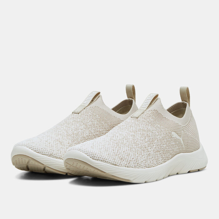 PUMA Women's Softride Remi Running Slip-On Shoes Grey image number 1